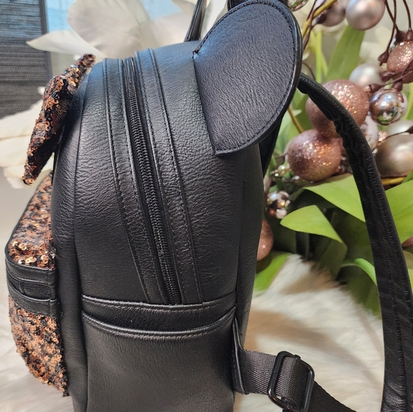 Set of 2 Loungefly mini backpack Belle with ears - Picture 4 of 8